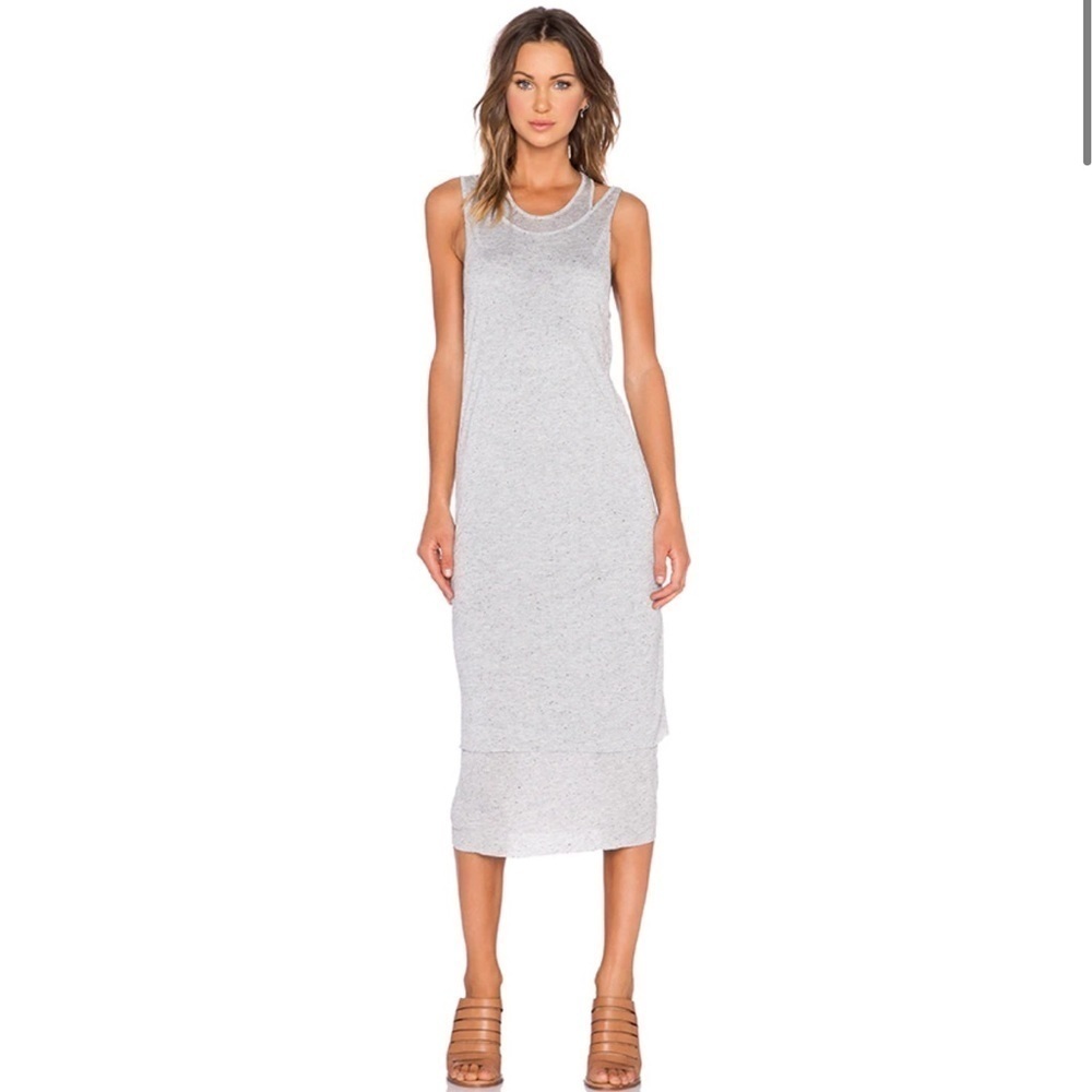Cheap Monday racerback twin midi dress NWT